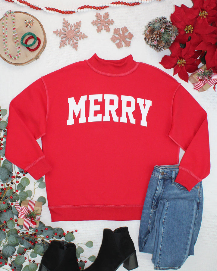 IN STOCK Piper Reversible Sweatshirt - MERRY