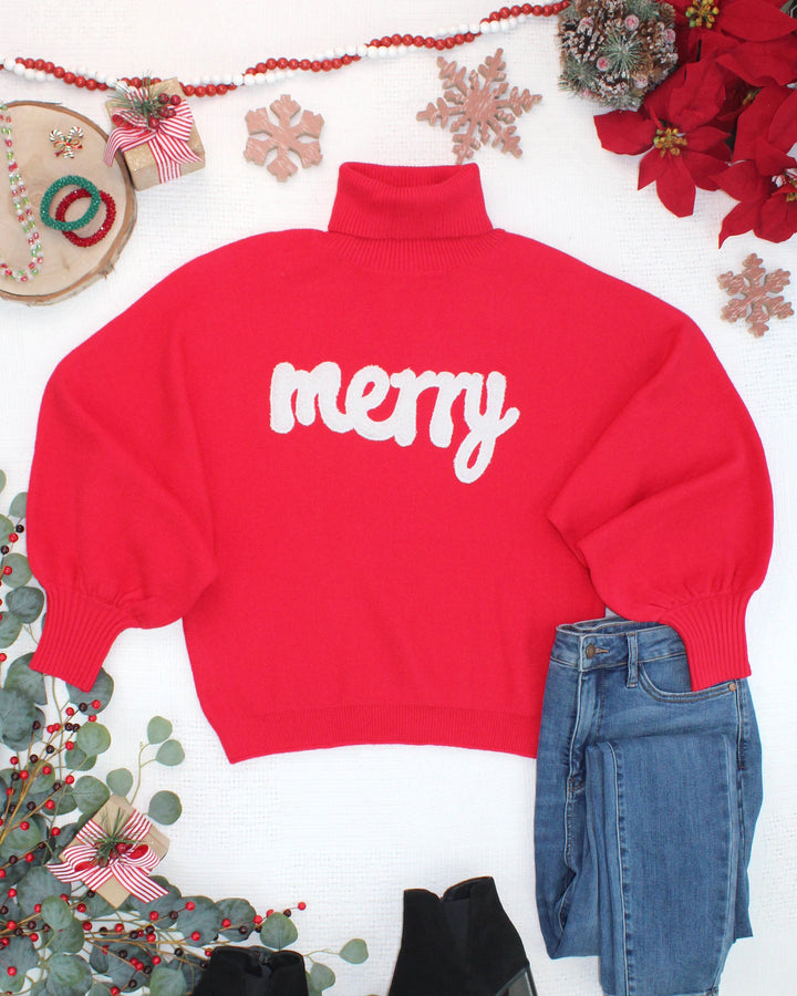 IN STOCK Dolman Sweater - Merry