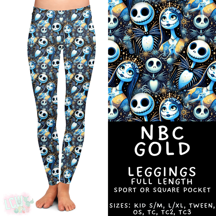 Batch #445 - Fun Run 16 - Closed 11/10 - ETA late Dec - NBC Gold Full Length Leggings