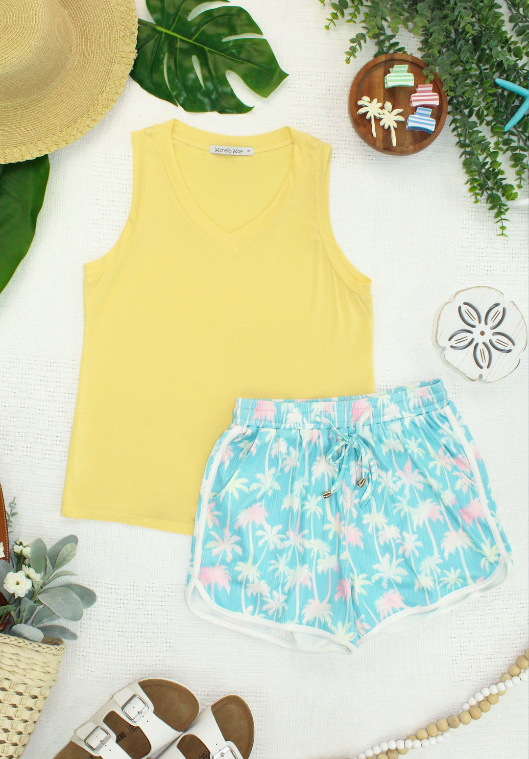 IN STOCK Noelle Tank - Lemon