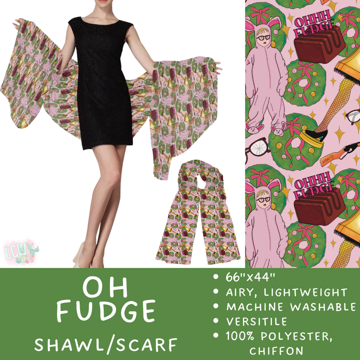 Batch #415 - The Scarf/Shawl Collection - Closes 9/18 - ETA early Nov - Oh Fudge Scarf/Shawl