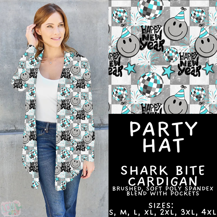Batch #446 - New Year's Eve 2 - Closes 11/5 - ETA mid Dec - Party Hat Cardigan