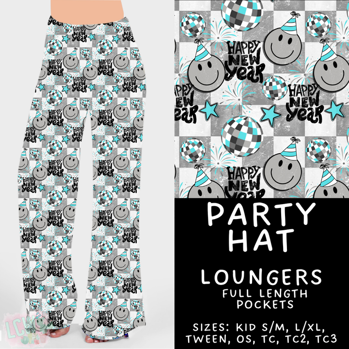 Batch #446 - New Year's Eve 2 - Closes 11/5 - ETA mid Dec - Party Hat Loungers