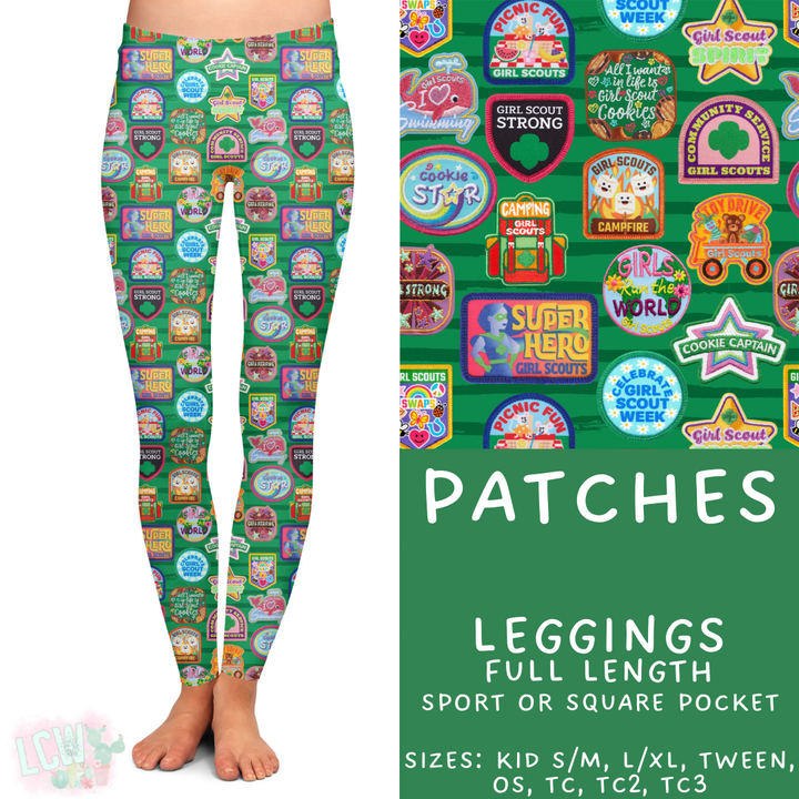 Batch #429 - Cookie Dealer 3 - Closes 10/13 - ETA late Nov - Patches Full Length Leggings