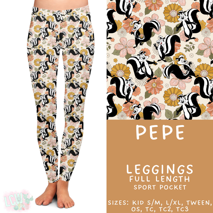Batch #445 - Fun Run 16 - Closed 11/10 - ETA late Dec - Pepe Full Length Leggings