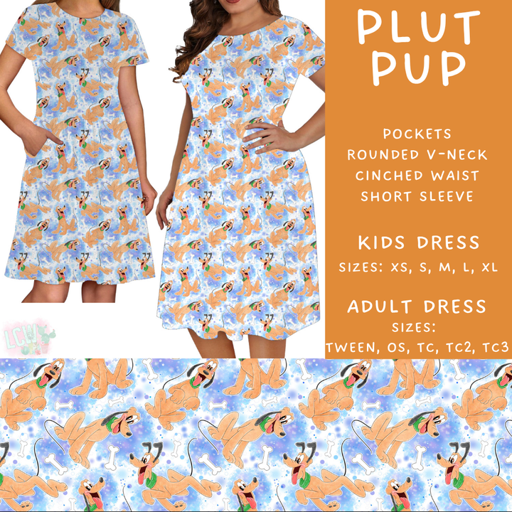 Batch #443 - September Request Run - Closes 11/6 - ETA mid/late Dec - Plut Pup Women's & Girls Dresses