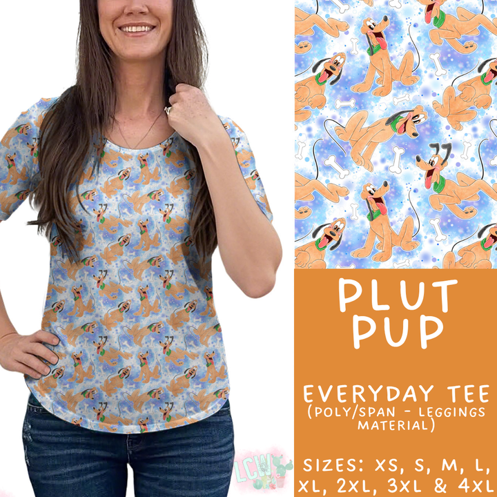 Batch #443 - September Request Run - Closes 11/6 - ETA mid/late Dec - Plut Pup Everyday Tee