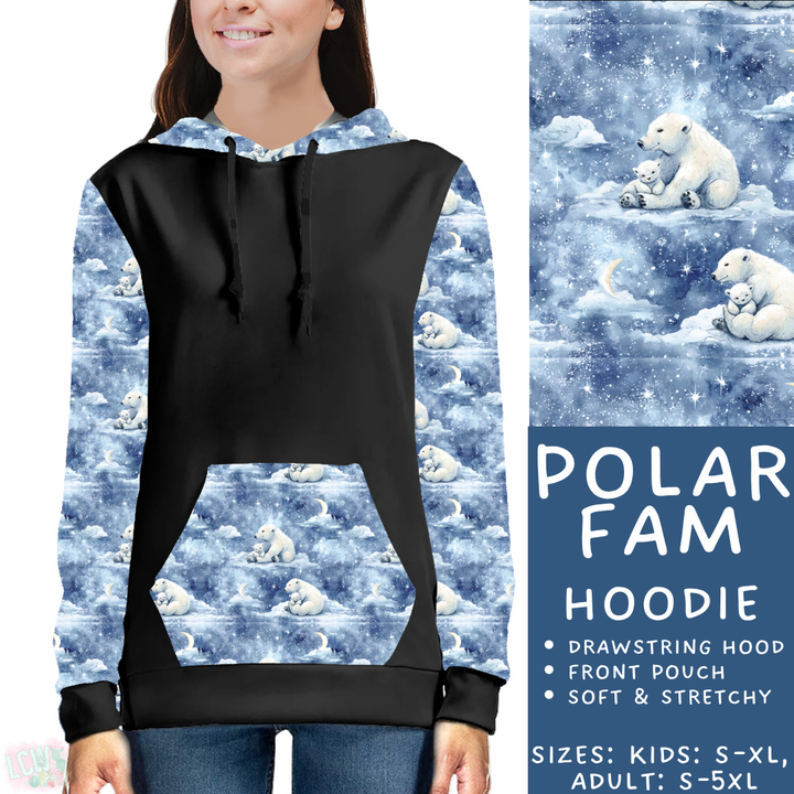 Batch #439 - Winter Watercolor 2 - Closes 10/30 - ETA mid Dec - Polar Fam Hoodie