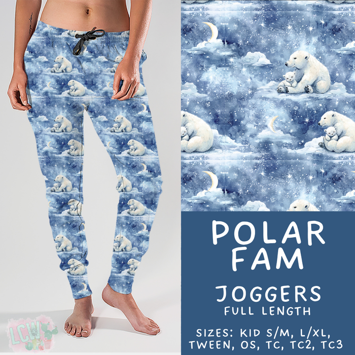 Batch #439 - Winter Watercolor 2 - Closes 10/30 - ETA mid Dec - Polar Fam Joggers