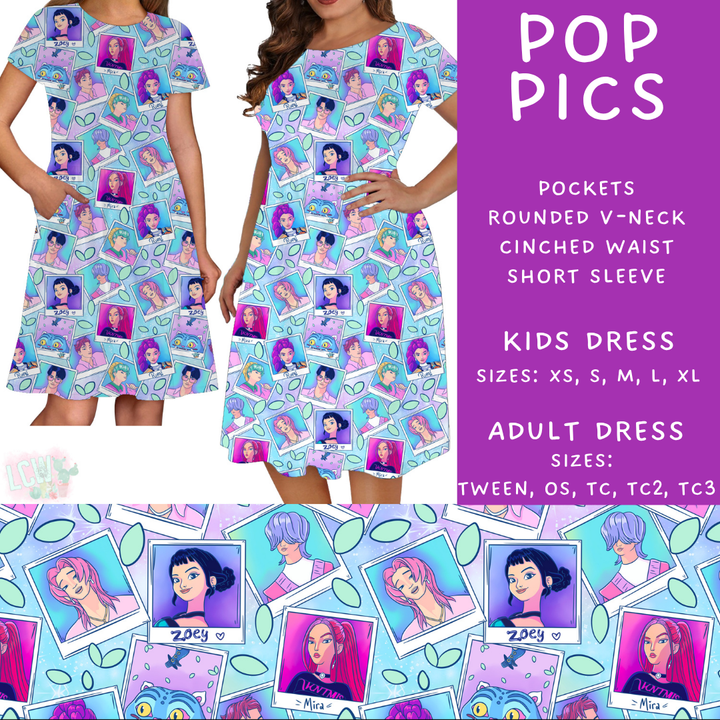 Batch #443 - September Request Run - Closes 11/6 - ETA mid/late Dec - Pop Pics Women's & Girls Dresses