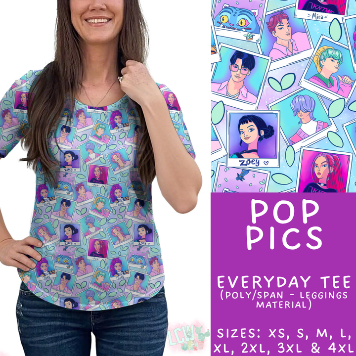 Batch #443 - September Request Run - Closes 11/6 - ETA mid/late Dec - Pop Pics Everyday Tee