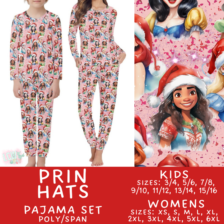 Batch #430 - Magical Christmas Family Pajamas - Closes 10/15 - ETA late Nov - Prin Hats Women's & Kid's Pajama Set
