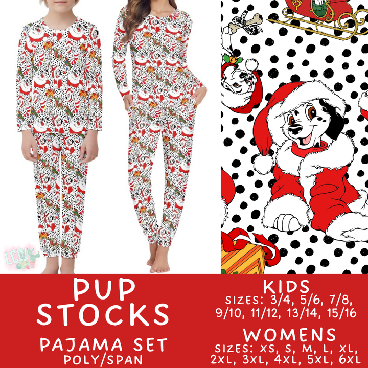 Batch #430 - Magical Christmas Family Pajamas - Closes 10/15 - ETA late Nov - Pup Stocks Women's & Kid's Pajama Set