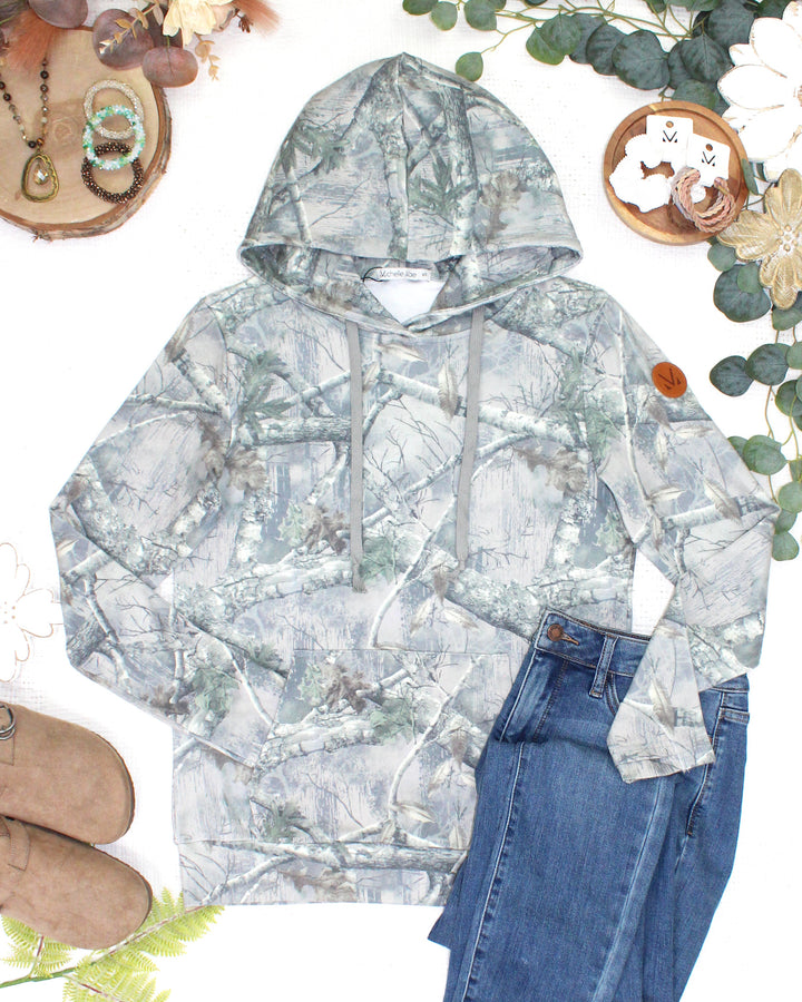 IN STOCK Hailey Pullover Hoodie - Camo