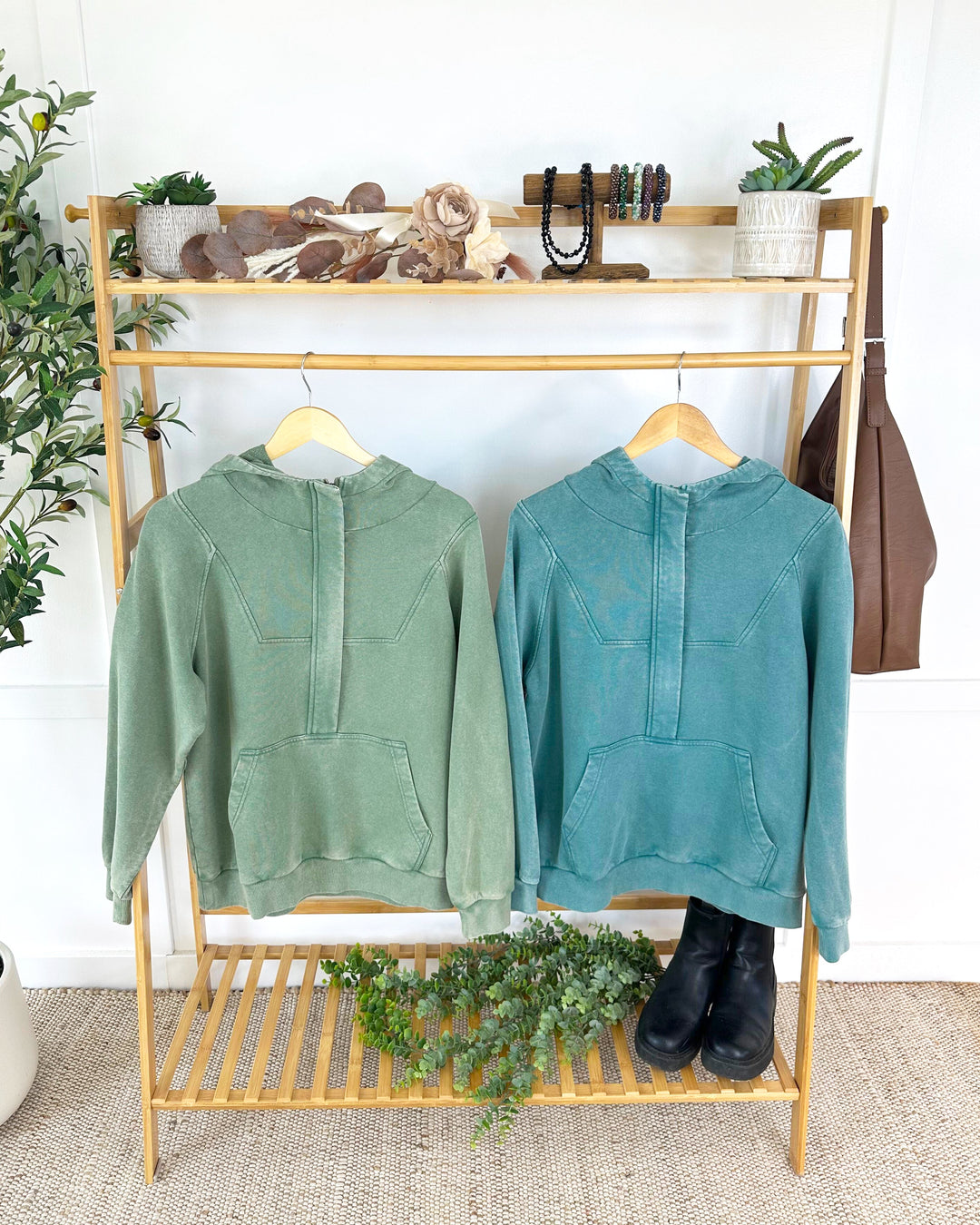IN STOCK Ryker Vintage Wash Hoodie- Olive