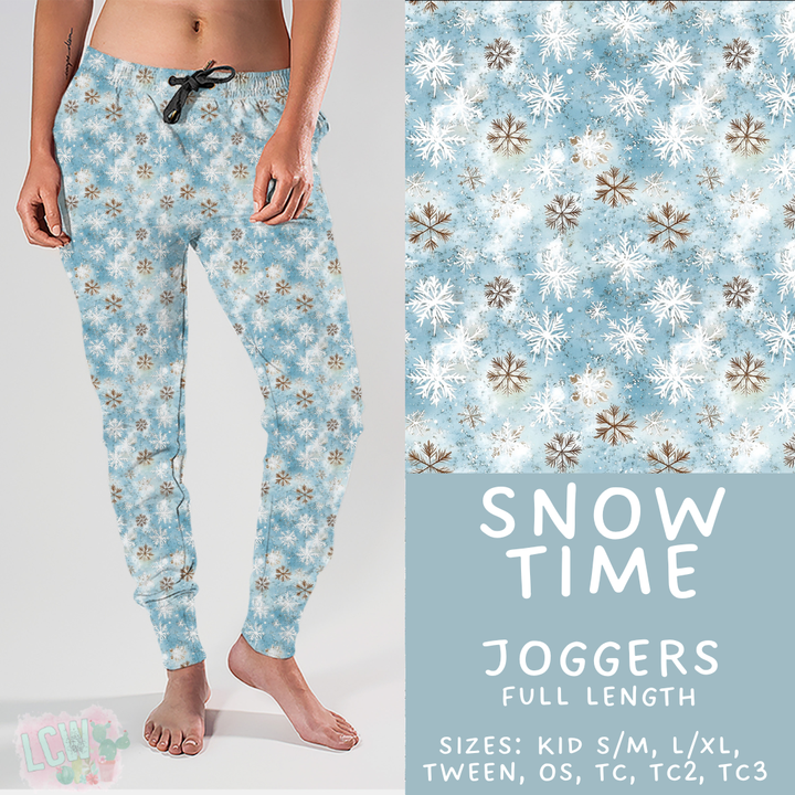 Batch #439 - Winter Watercolor 2 - Closes 10/30 - ETA mid Dec - Snow Time Joggers