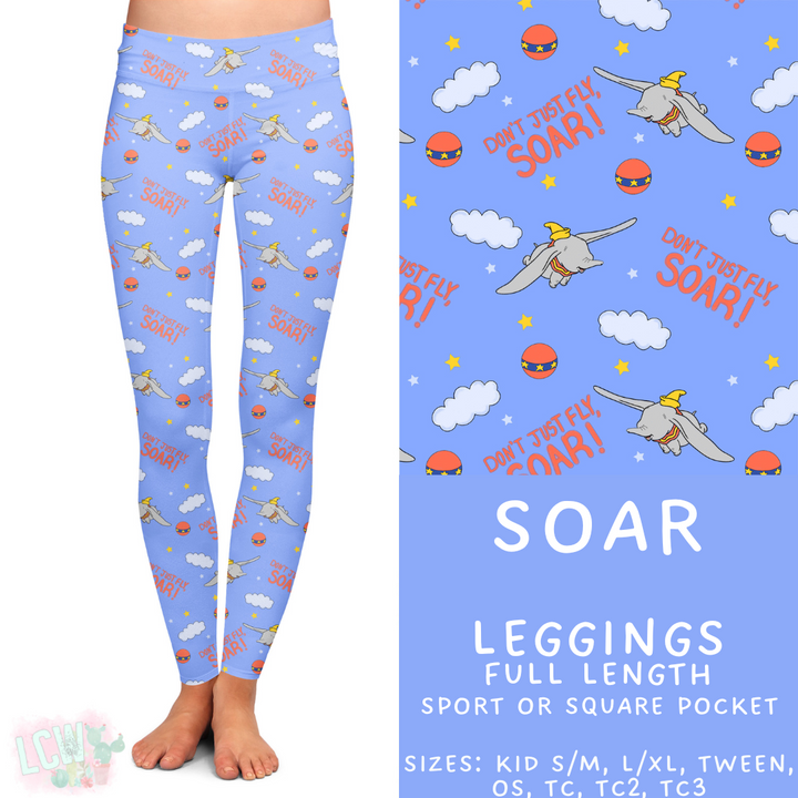 Batch #419 - Magical Faves 14 - Closes 9/25 - ETA mid Nov - Soar Full Length Leggings