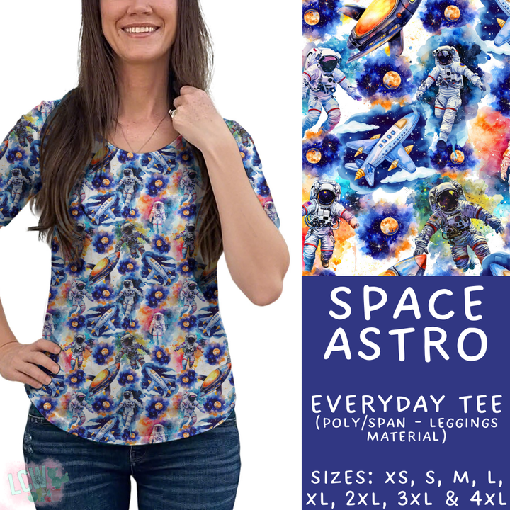 Batch #408 - Fun Run 14 - Closes 9/5 - ETA mid/late October - Space Astro Everyday Tee