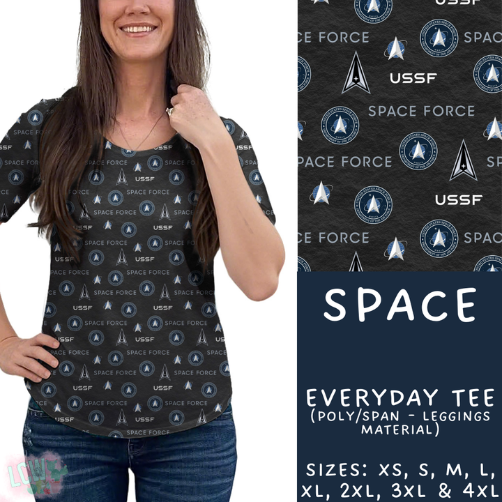 Batch #414 - Military 2 Collection - Closes 9/17 - ETA early Nov - Space Everyday Tee