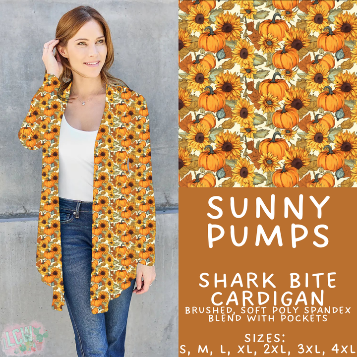 Batch #407 - Fall Fun 2 - Closes 9/4 - ETA mid/late October - Sunny Pumps Cardigan