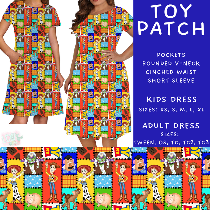 Batch #443 - September Request Run - Closes 11/6 - ETA mid/late Dec - Toy Patch Women's & Girls Dresses