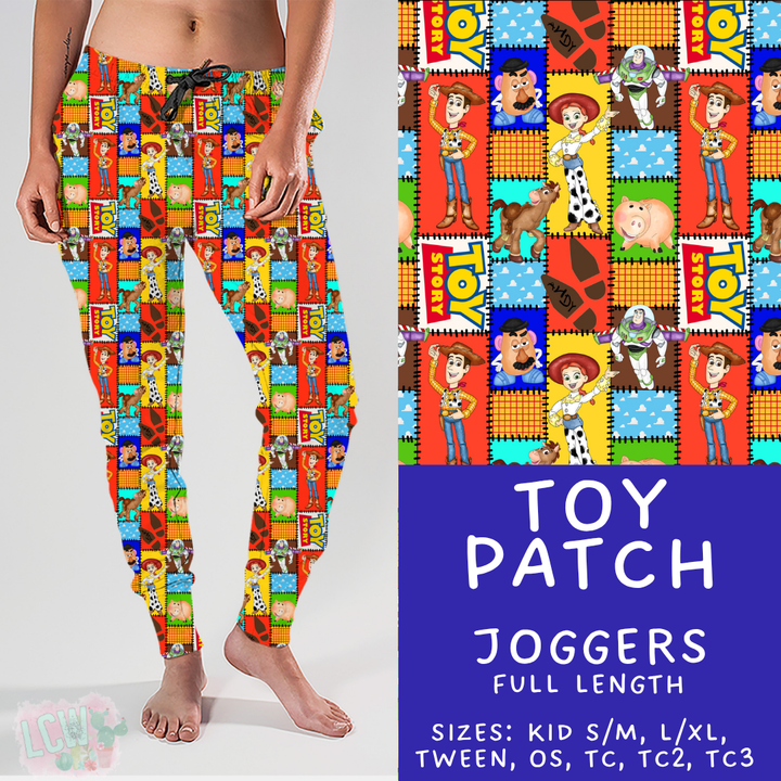 Batch #443 - September Request Run - Closes 11/6 - ETA mid/late Dec - Toy Patch Joggers