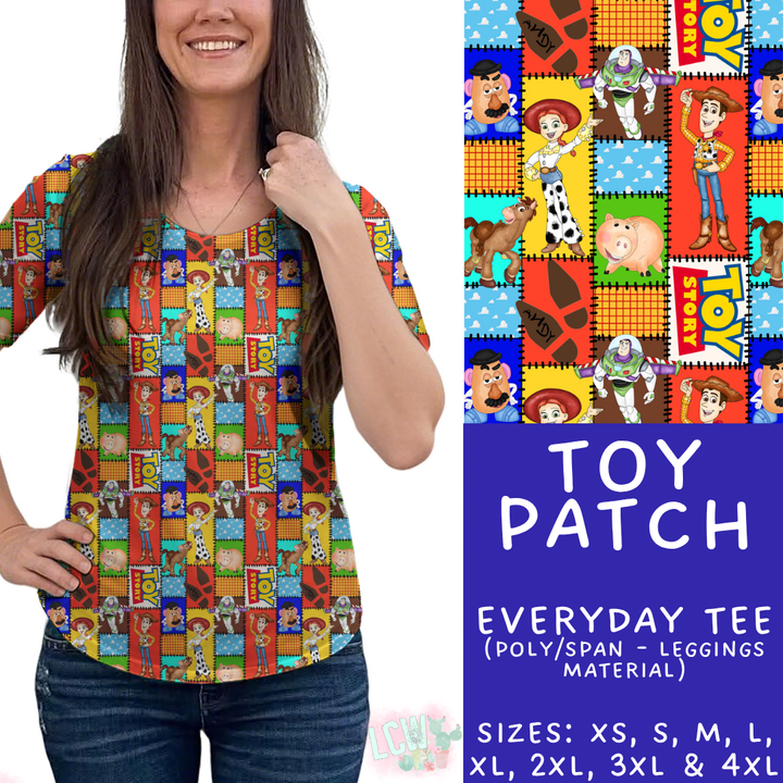 Batch #443 - September Request Run - Closes 11/6 - ETA mid/late Dec - Toy Patch Everyday Tee
