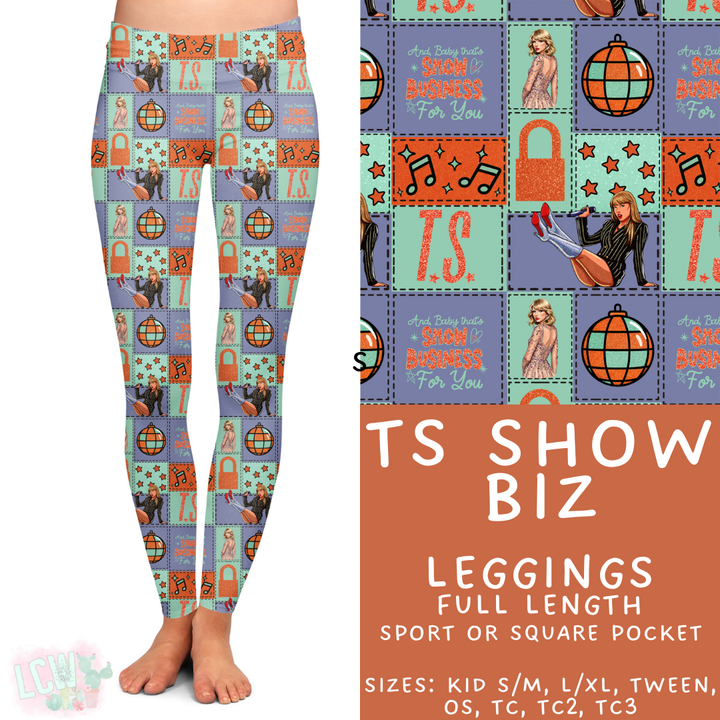 Batch #427 - August Request Run - Closes 10/9 - ETA late Nov - TS Show Biz Full Length Leggings