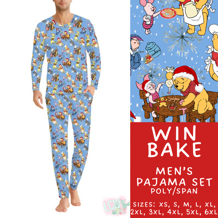 Batch #430 - Magical Christmas Family Pajamas - Closes 10/15 - ETA late Nov - Win Bake Men's Pajama Set