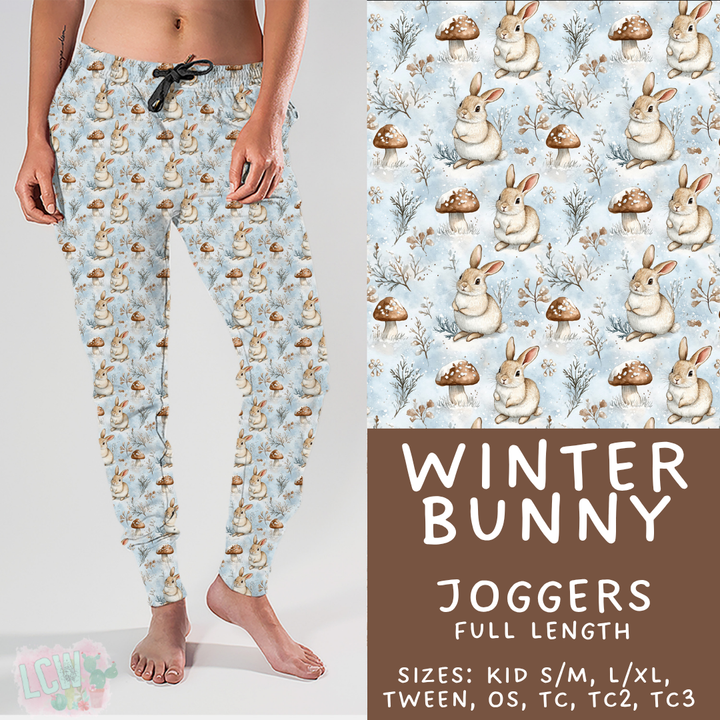 Batch #439 - Winter Watercolor 2 - Closes 10/30 - ETA mid Dec - Winter Bunny Joggers