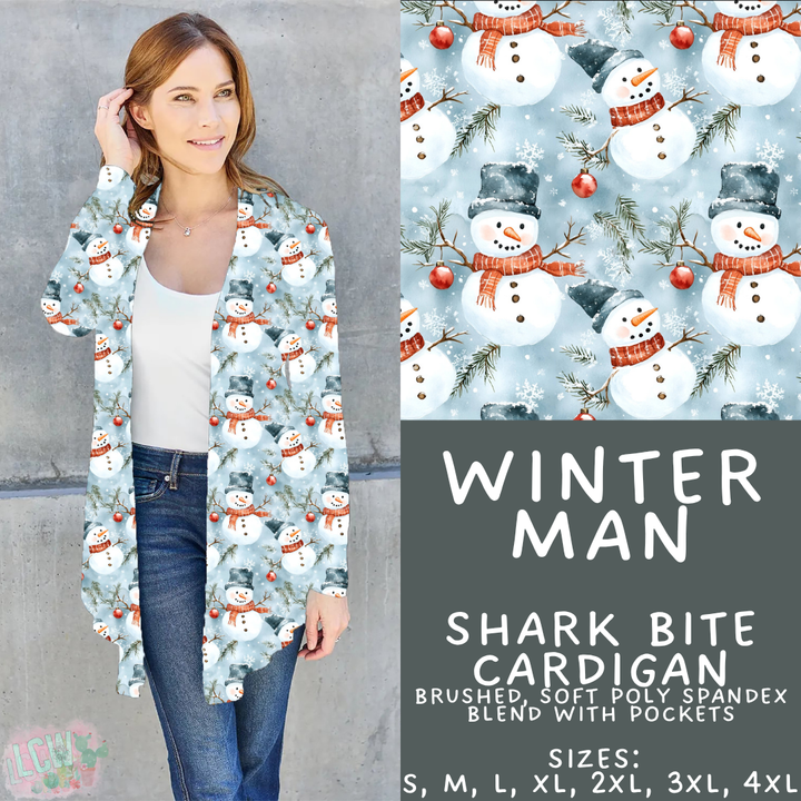 Batch #439 - Winter Watercolor 2 - Closes 10/30 - ETA mid Dec - Winter Man Cardigan