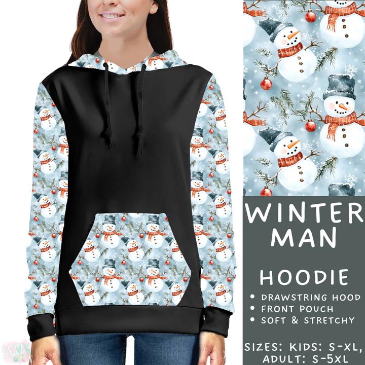 Batch #439 - Winter Watercolor 2 - Closes 10/30 - ETA mid Dec - Winter Man Hoodie