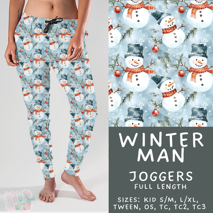Batch #439 - Winter Watercolor 2 - Closes 10/30 - ETA mid Dec - Winter Man Joggers