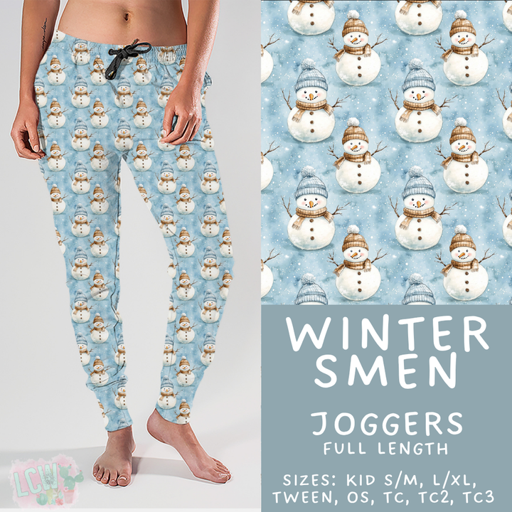 Batch #439 - Winter Watercolor 2 - Closes 10/30 - ETA mid Dec - Winter Smen Joggers