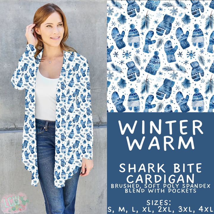 Batch #439 - Winter Watercolor 2 - Closes 10/30 - ETA mid Dec - Winter Warm Cardigan