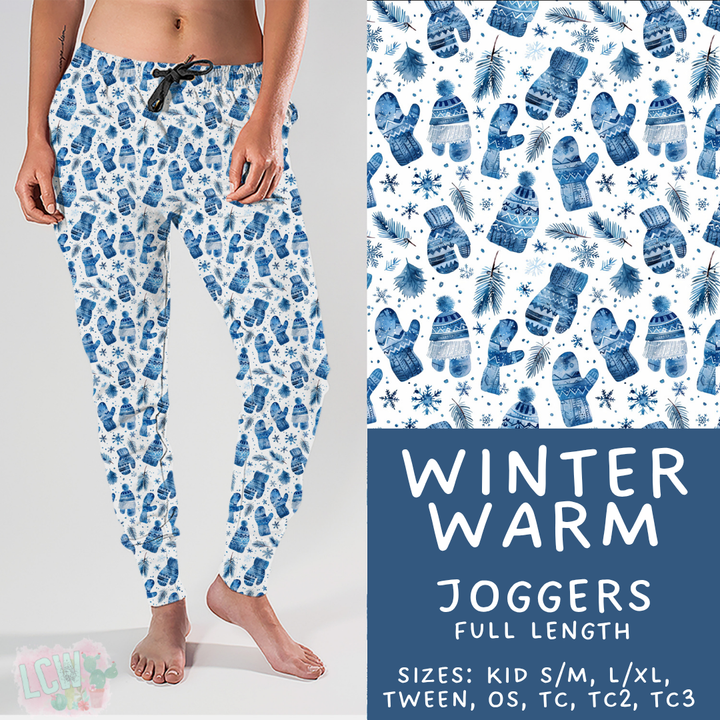 Batch #439 - Winter Watercolor 2 - Closes 10/30 - ETA mid Dec - Winter Warm Joggers