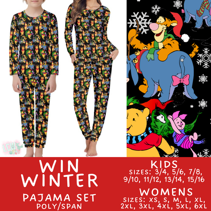 Batch #430 - Magical Christmas Family Pajamas - Closes 10/15 - ETA late Nov - Win Winter Women's & Kid's Pajama Set