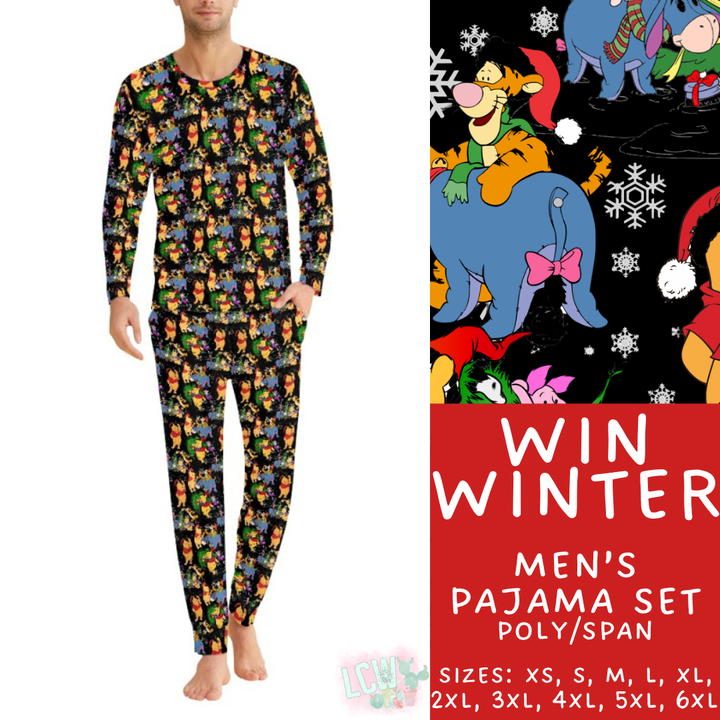 Batch #430 - Magical Christmas Family Pajamas - Closes 10/15 - ETA late Nov - Win Winter Men's Pajama Set