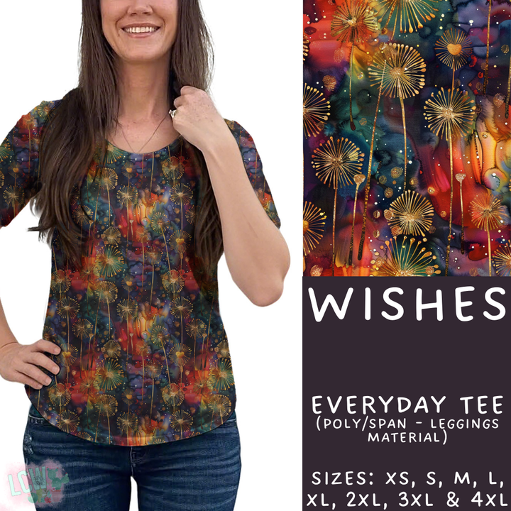 Batch #408 - Fun Run 14 - Closes 9/5 - ETA mid/late October - Wishes Everyday Tee