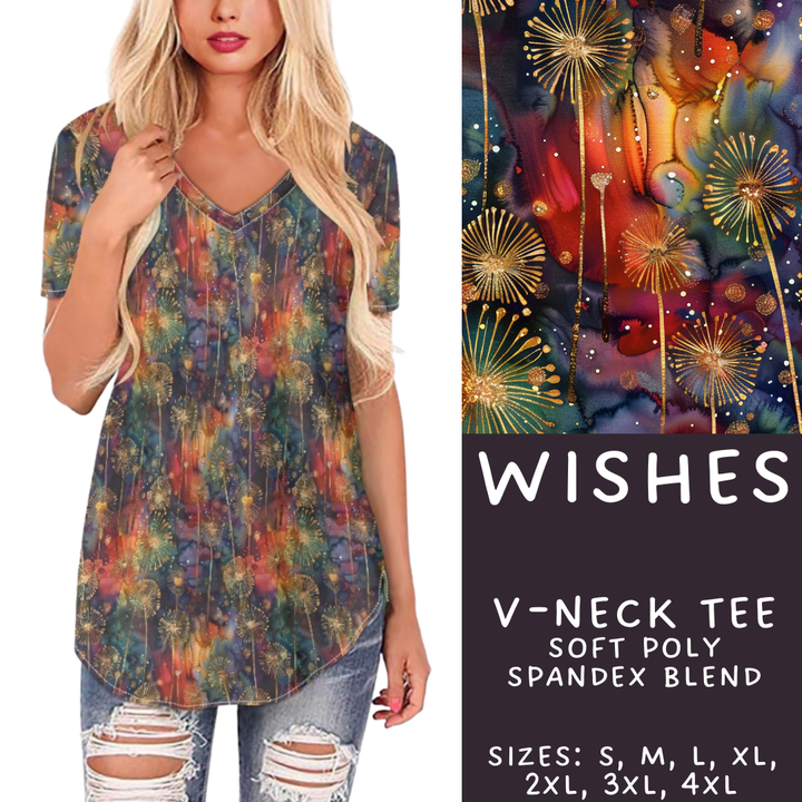 Batch #408 - Fun Run 14 - Closes 9/5 - ETA mid/late October - Wishes V-Neck Tee