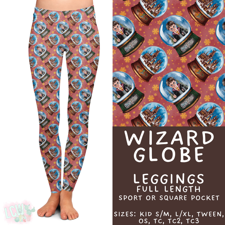 Batch #432 - Winter Globes - Closes 10/17 - ETA early December - Wizard Globe Full Length Leggings