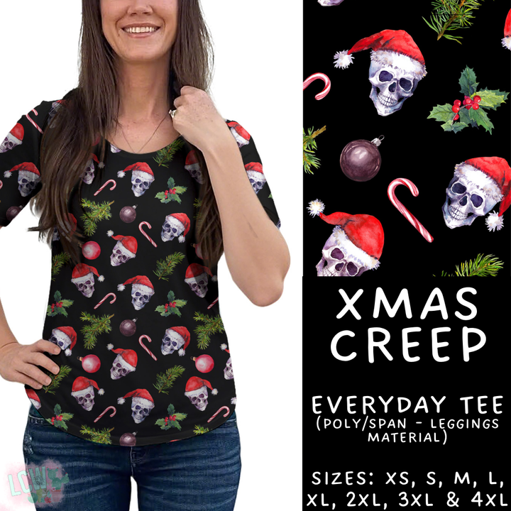 Batch #413 - Merry Creepmas 2 - Closes 9/15 - ETA early November - Xmas Creep Everyday Tee