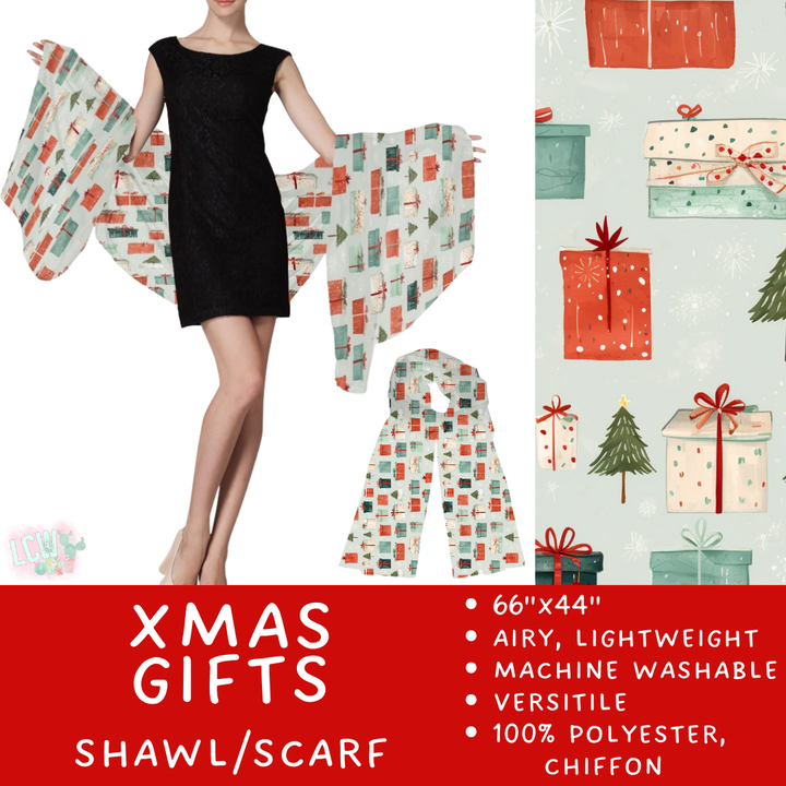 Batch #415 - The Scarf/Shawl Collection - Closes 9/18 - ETA early Nov - Xmas Gifts Scarf/Shawl