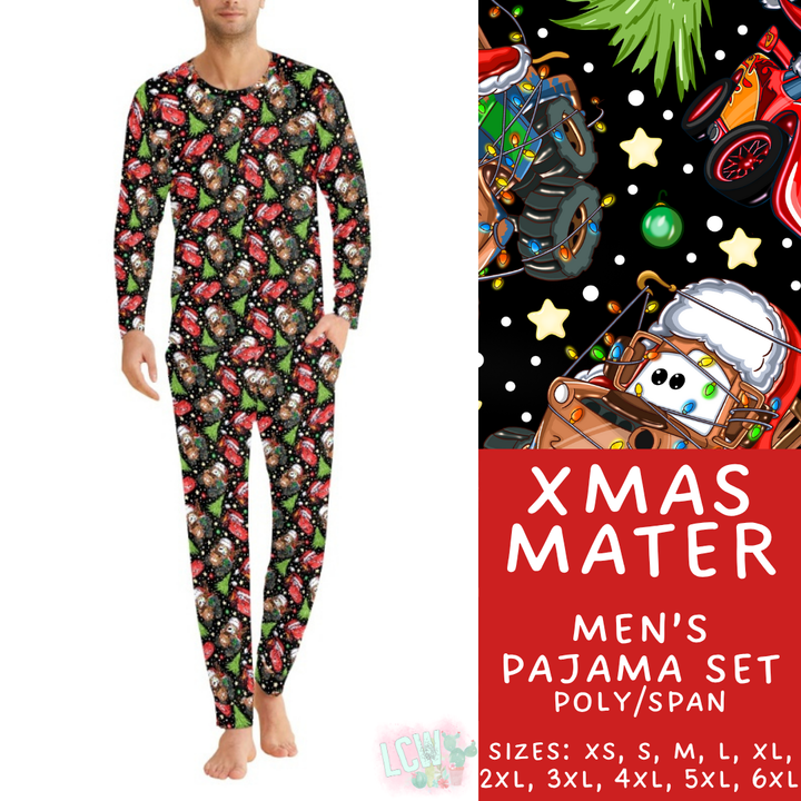 Batch #430 - Magical Christmas Family Pajamas - Closes 10/15 - ETA late Nov - Xmas Mater Men's Pajama