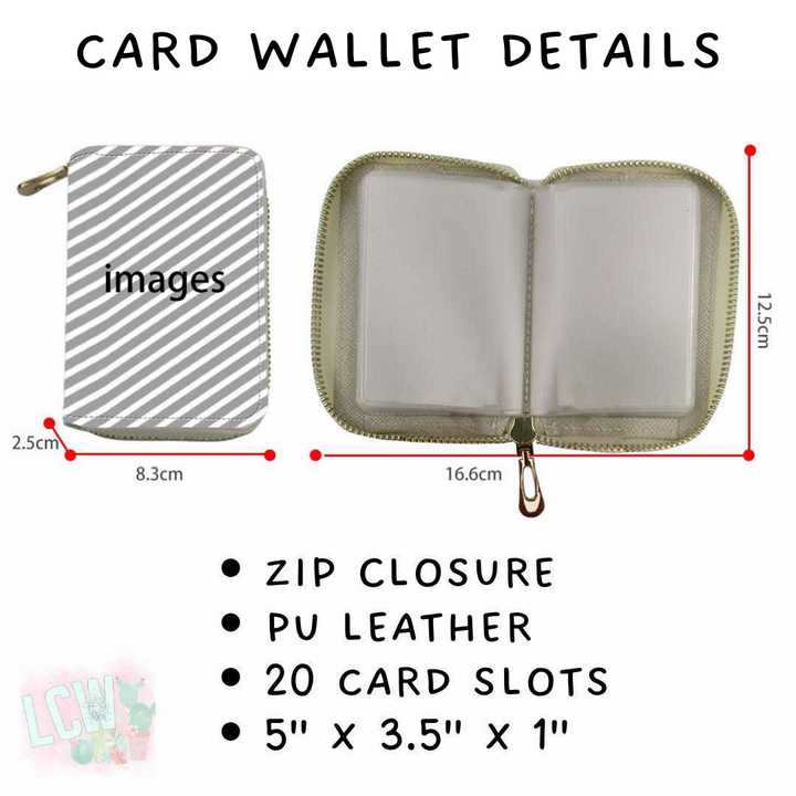 Batch #420 - End Zone Gear - Closes 9/26 - ETA mid Nov - Broncos Bubble Card Wallet
