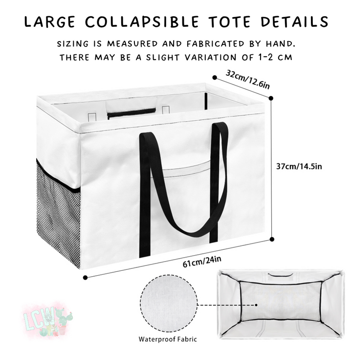 Batch #420 - End Zone Gear - Closes 9/26 - ETA mid Nov - Bears Bubble Collapsible Tote