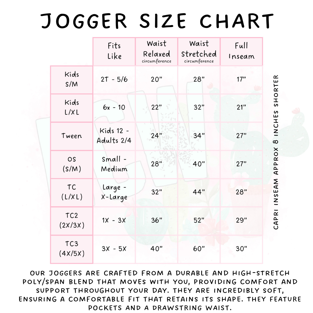 Batch #439 - Winter Watercolor 2 - Closes 10/30 - ETA mid Dec - Winter Florals Joggers