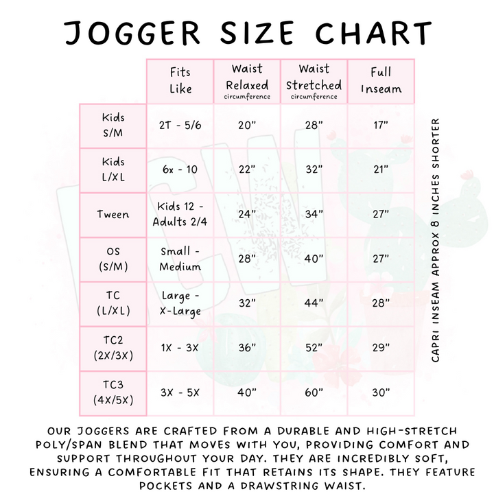 Batch #407 - Fall Fun 2 - Closes 9/4 - ETA mid/late October - Harvest Truck Joggers