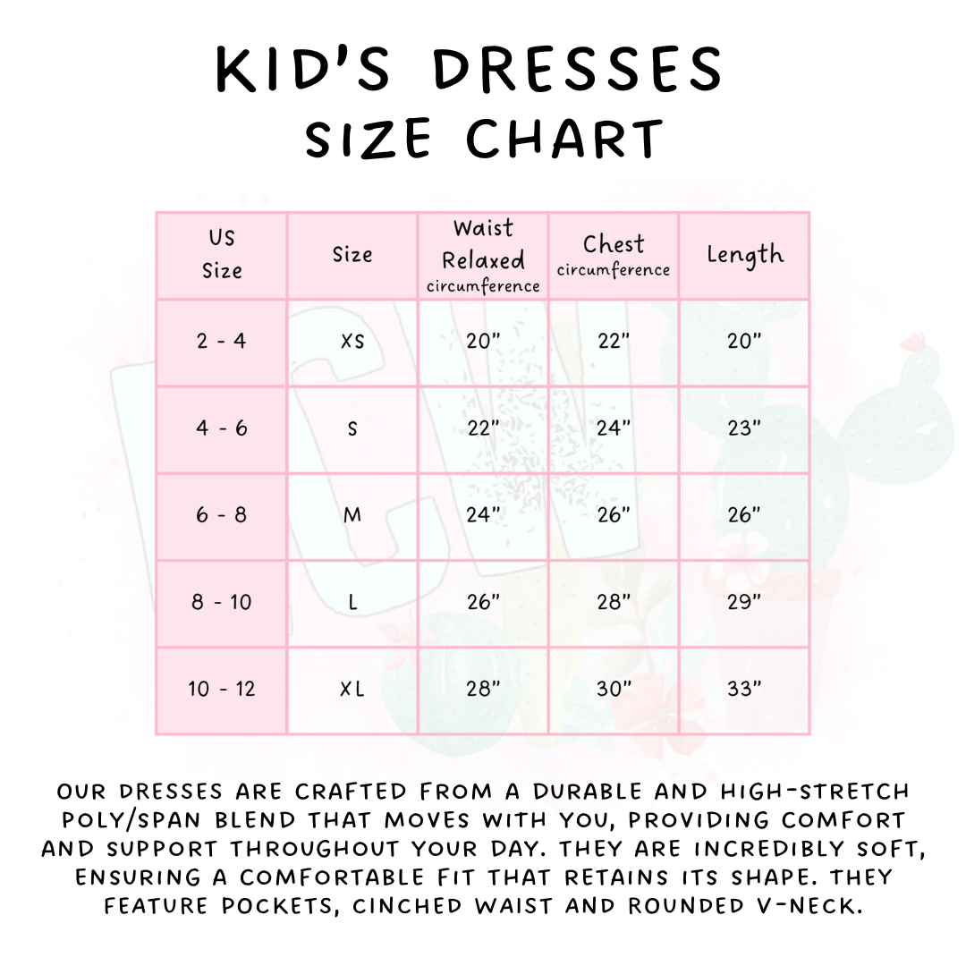 Batch #345 - Floral Dogs - Closes 5/26 - ETA mid/late July - Floral Dog 15 Adult & Kids Dresses