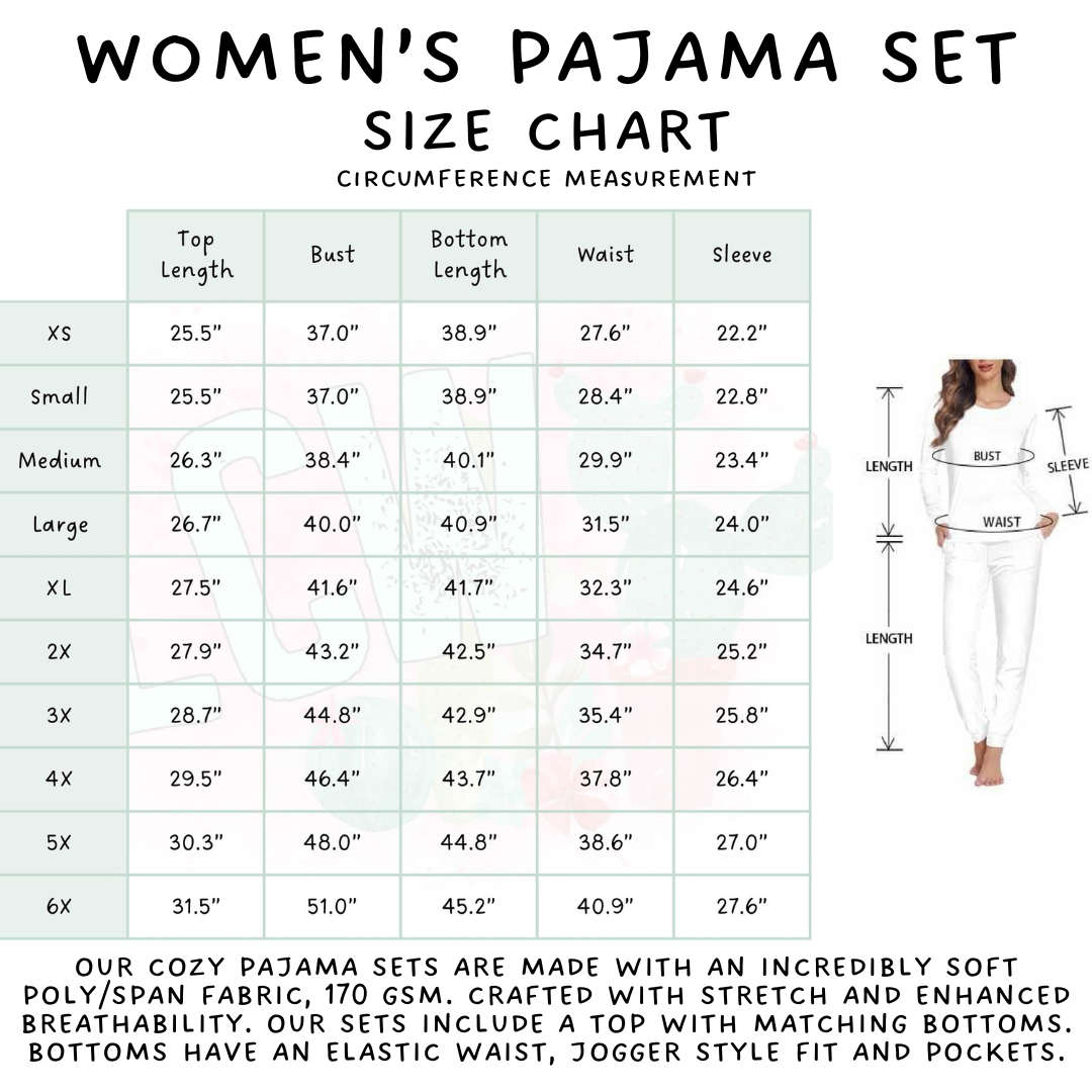 Batch #412 - Christmas Family Pajamas 2 - Closes 9/12 - ETA late October - Bright Blue Women's & Kid's Pajama Set